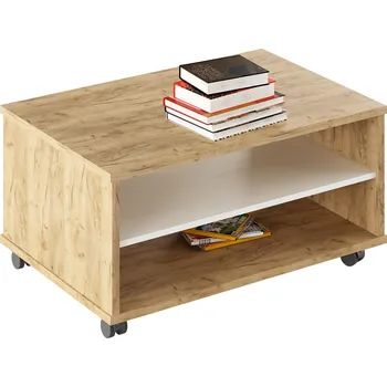 Konferenční stolek Konferenční stolek RIOMA 90×60 dub artisan/bílá