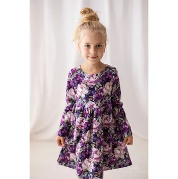 Dívčí šaty Dívčí šaty Adél-Lily Grey 110 / 5 let