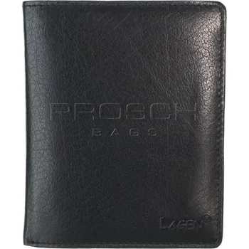 Peněženka Pánská kožená peněženka LAGEN 1108/L černá