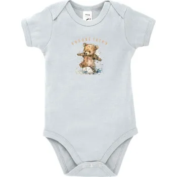 Kojenecký body TATLAND DĚTSKÉ BODY MEDVÍDEK 18-23