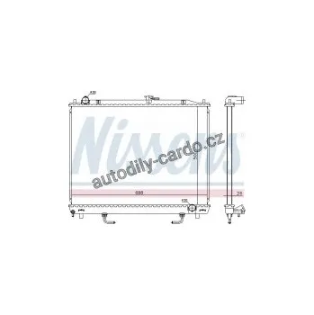 Chladič motoru Chladič motoru NISSENS 628959