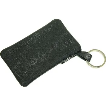 Kožená klíčenka LAGEN K-2 Black