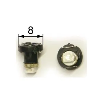 Autožárovka žárovka LED 12V 1,2W T3 zelená