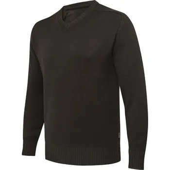 Pánský svetr Beretta Pánský svetr Kent V-Neck Tech Velikost: M Brown Bark/Moss