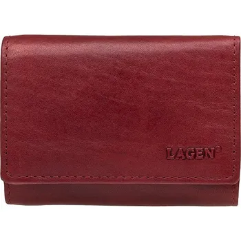 Peněženka Dámská kožená peněženka LAGEN LM-2520/T červená