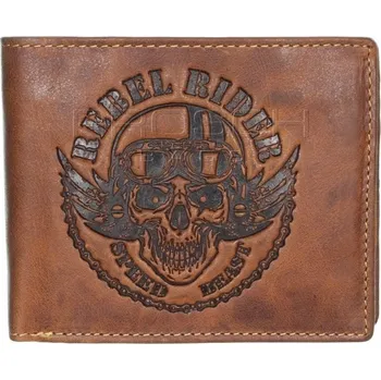 Peněženka Kožená peněženka s řetězem Grenburry Rebel 1796-RR