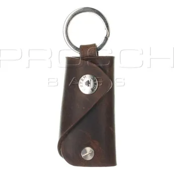 Kožená klíčenka Greenburry 1560-25 hnědá