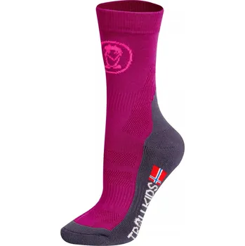 TROLLKIDS DĚTSKÉ PONOŽKY TROLLKIDS, 2 PÁRY, BERRY Velikost: 31-34