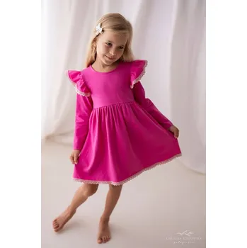 Dívčí šaty Dívčí šaty Lara-Lily Grey 122 / 7 let