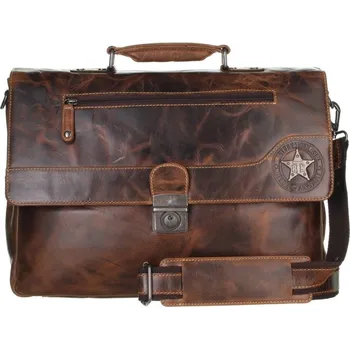 Pánská aktovka Kožená aktovka Greenburry na notebook BTK 0871-25