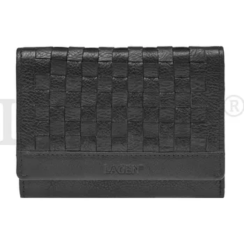 Peněženka Dámská kožená peněženka LAGEN SEW-068 černá