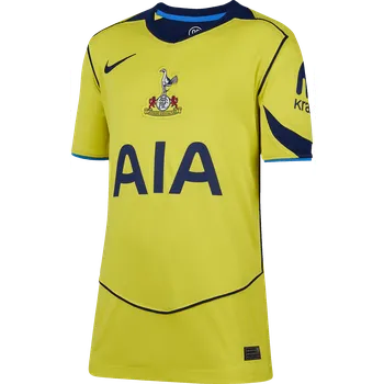 Míčový sport Dres Nike Dri-FIT Tottenham Hotspur FC Stadium 3rd Jersey 2025/26 Kids hm4127-741 Velikost S (128-137 cm)