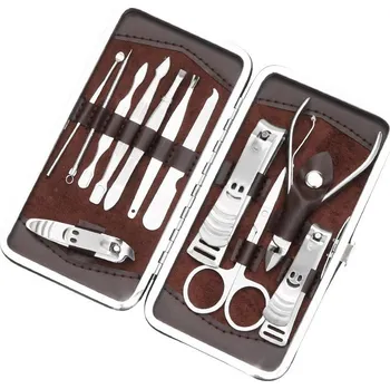 Módní doplněk Manikúrní sada s pouzdrem - 1Ks