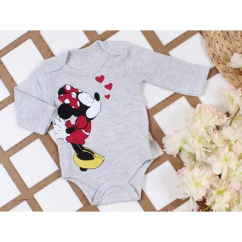 Kojenecké body s dlouhým rukávem Minnie 68