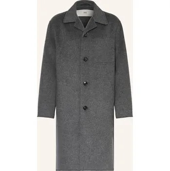 Ami Paris Pánský Vlněný Kabát, šedá, 52