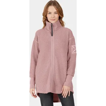 Dámská mikina Fleecová mikina Didriksons SALLY 505165 růžová 39X, vel. 36