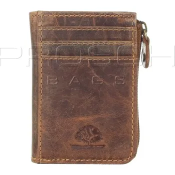 Peněženka Kožené pouzdro na karty Greenburry 1685-25 hnědé