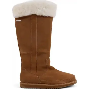 Dámská zimní obuv Semišové boty Emu Australia Georgi dámské, hnědá barva, na plochém podpatku, lehce zateplené, W13218 W13218.CHES 88X, EUR 38