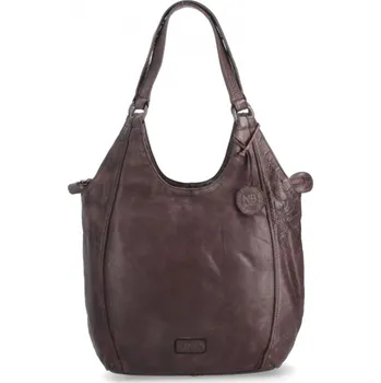 Kožená kabelka přes rameno N.Bolger NB 2044 hnědá