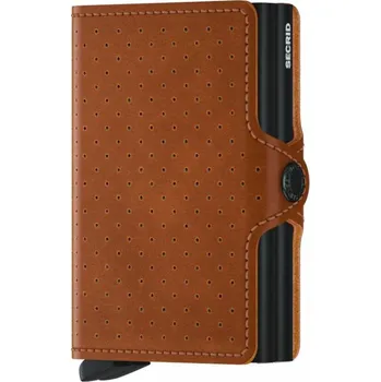 Taburet Twinwallet Secrid Perforated Cognac