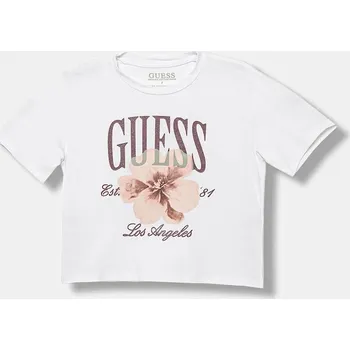 Chlapecké tričko Dětské tričko Guess J5BI32.J1314.9BYA bílá 00X, vel. 125-135