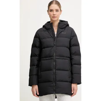 Péřová bunda Jack Wolfskin FROZEN PALACE A65096 černá 99X, vel. S