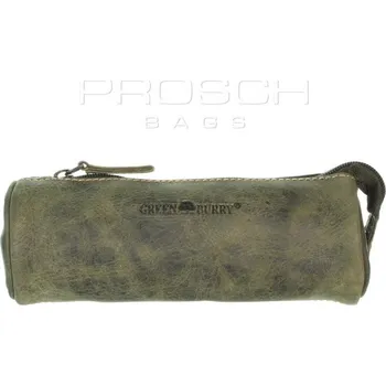 Peněženka Kožené pouzdro na tužky Greenburry 329-30 olivové