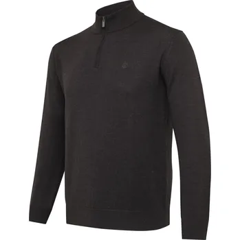Pánský svetr Beretta Pánský svetr Merino Half Zip Velikost: S Brown Bark
