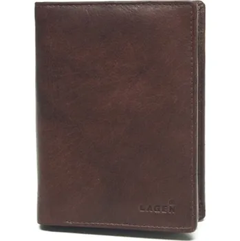 Peněženka Kožená peněženka LAGEN LM-8314 hnědá