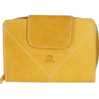 Peněženka Dámská kožená peněženka Greenburry 850-45 žlutá