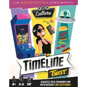 Desková hra Timeline Twist: Pop Culture – Frédéric Henry,Corey Konienczka (DE)