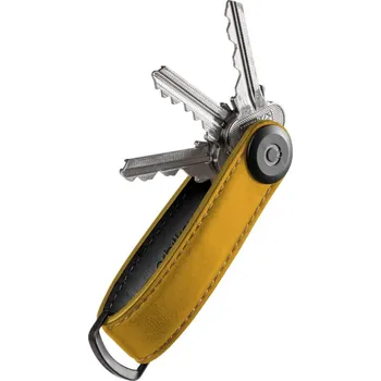 Módní doplněk Orbitkey Top Grain Leather - Mustard