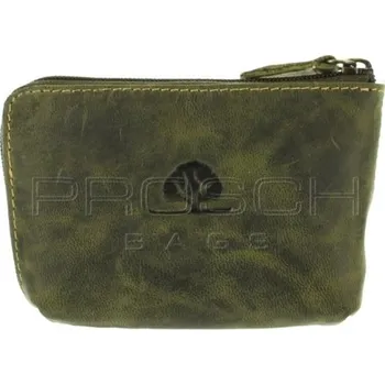 Kožená klíčenka Greenburry 338-30 olivová