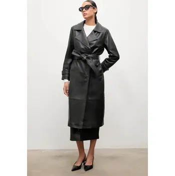 Dámský kabát Kožený kabát Answear.LAB WA25-KUD038 černá 99X, vel. S