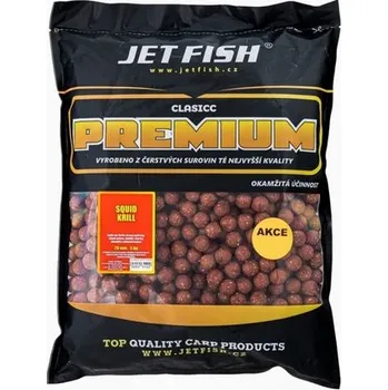 Boilies Jet Fish Boilie Premium Classic Squid/Krill_5kg_24mm