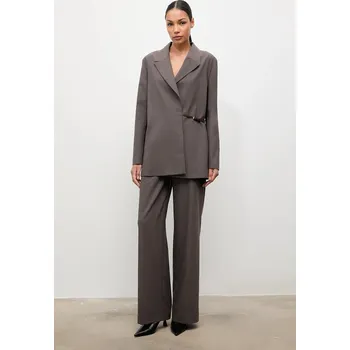 Dámské sako Sako Answear.LAB TA0512.TOS hnědá 88X, vel. XL