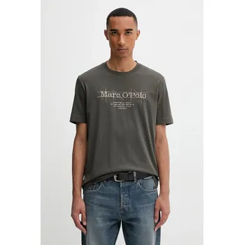 Pánské tričko Bavlněné tričko Marc O'Polo 528230551196 zelená 97X, vel. XL