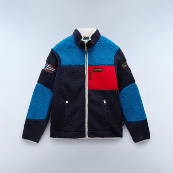 Pánská mikina Pánská Mikina NAPAPIJRI YUPIK FZ 3 NP0A4GNTMN41 – Tmavě modrá S