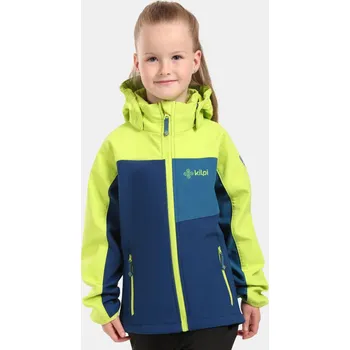 Chlapecká bunda Kilpi RAVIO-J Dětská softshellová bunda YJ0107KI Tmavě modrá 110