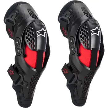 Motocyklový chránič Kolenní chrániče ALPINESTARS SX-1 PLASMA KNEE PROTECTOR barva černá/červená, velikost S/M (chránič kolen: EN 1621-1:2012 LEV2)