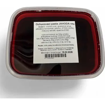 Čokoláda Zeelandia Ochucovací pasta jahoda 100g