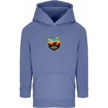 Dívčí mikina Chlapčenská mikina s kapucňou - Národný park medveď 12Y