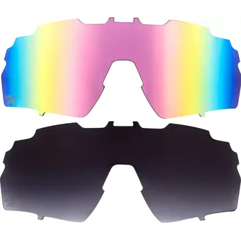 Sluneční brýle FORCE Sklo náhradní Force Cyclone barva černá