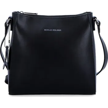 Kabelka Kožená crossbody kabelka N.Bolger NB 0097 C černá
