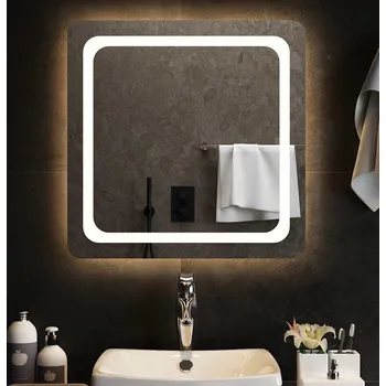 Zrcadlo vidaXL Koupelnové zrcadlo s LED osvětlením 60 x 60 cm [151778]