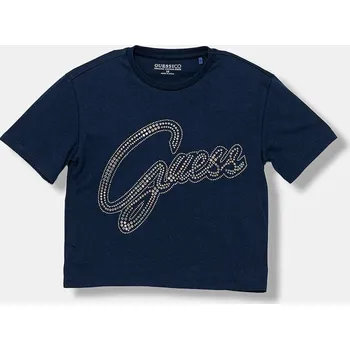 Chlapecké tričko Dětské bavlněné tričko Guess J5BI24.KCNQ4.9BYA námořnická modř 59X, vel. 167