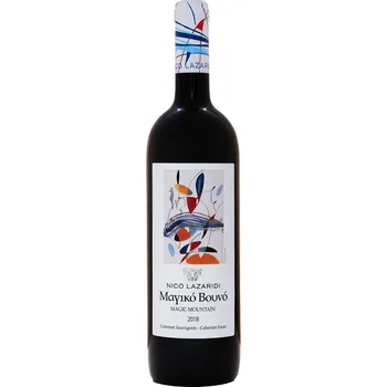 Víno Nico Lazaridi vinařství MAGNUM 3l červené suché víno MAGIC MOUTAIN 2018 NICO LAZARIDI