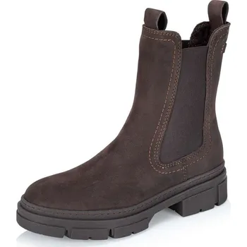 Dámské kozačky Dámská Dámská kotníková obuv TAMARIS 25901-41-3B2 hnědá W5 1-25901-41 MOCCA NUBUC 3B2 H/W5 42