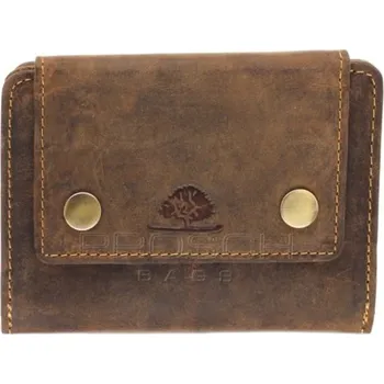 Peněženka Kožená peněženka Greenburry 1750-25 hnědá