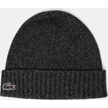 Čepice Čepice s příměsí vlny Lacoste šedá barva, RB5995 90X, vel. ONE SIZE
